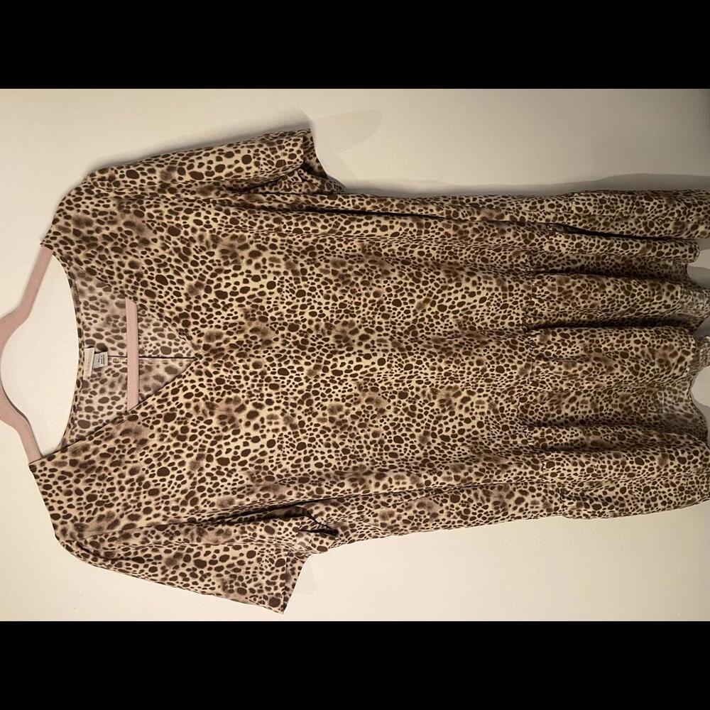 A New Day Animal Print top